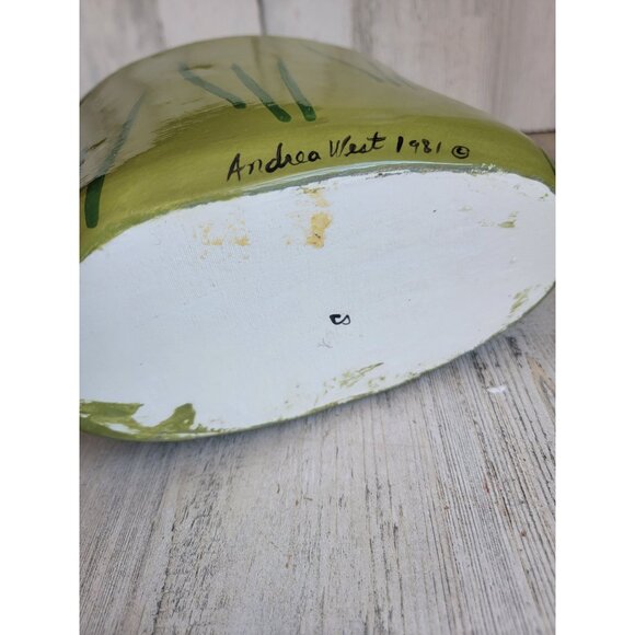 Andrea West 1981 vintage duck plant planter home decor - Picture 15 of 15